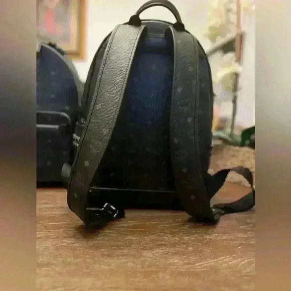 MCM Stark Side Studs Backpack in Visetos - Picture 10 of 11